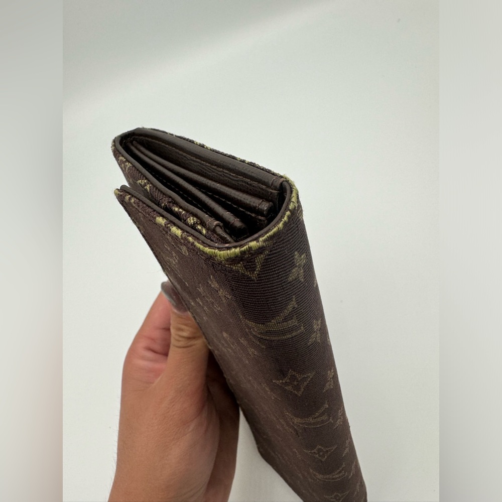 Louis Vuitton Monogram Mini Lin Wallet EUC - Picture 7 of 16
